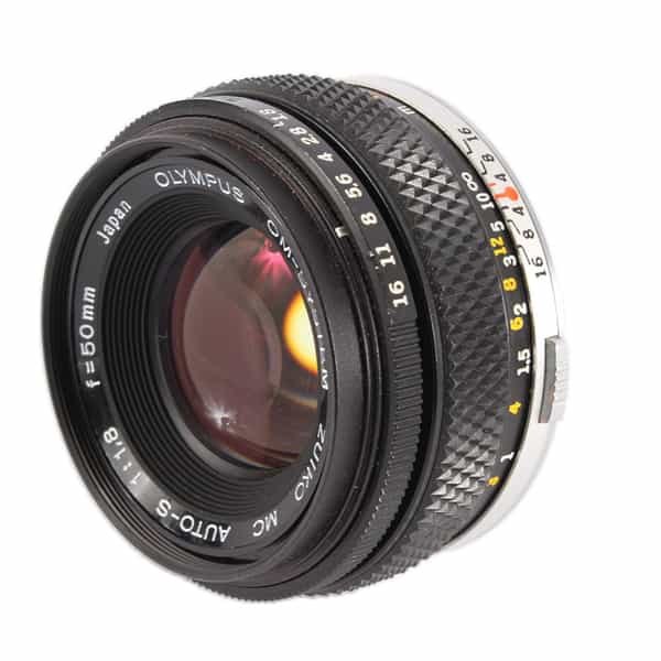 Olympus Zuiko 50mm f/1.8 M-System Manual Focus OM Mount Lens [49] (predates OM labeling)