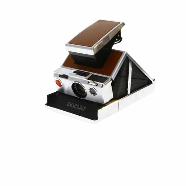 spijsvertering totaal buffet Polaroid SX-70 Camera, Chrome/Tan at KEH Camera