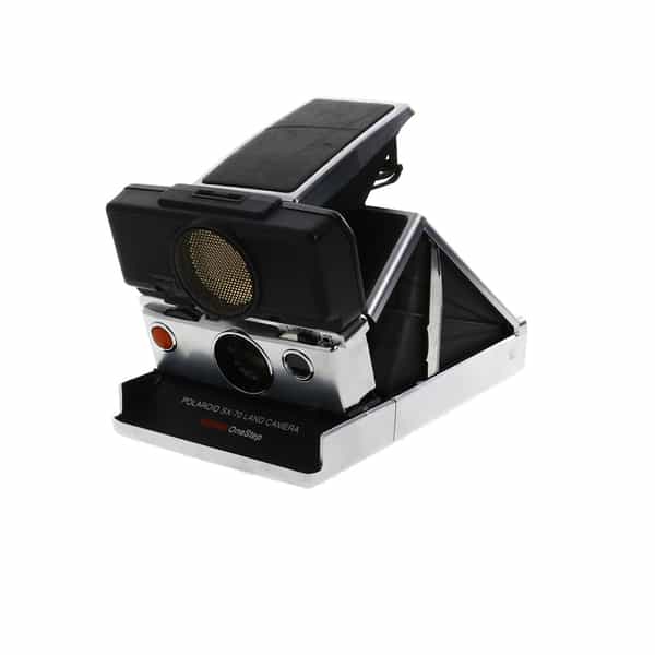 Polaroid SX-70 Land Camera SONAR OneStep Camera, Chrome/Black at 