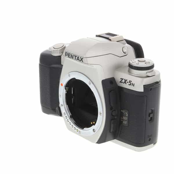 Pentax ZX-5N 35mm Camera Body, Silver - EX+