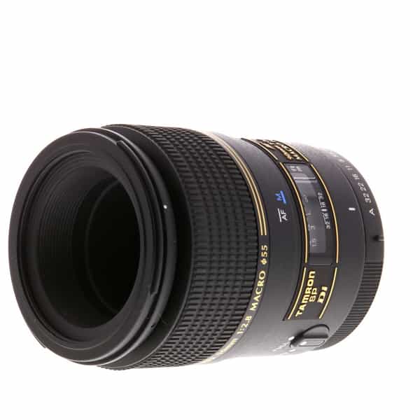 Tamron 90mm F/2.8 Macro DI SP 1:1 (272E) Autofocus Lens For Pentax K Mount  {55} - With Caps and Hood - LN-