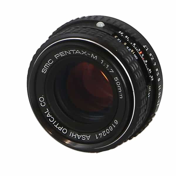 Pentax 50mm f/1.7 SMC M Manual Focus K-Mount Lens {49} - EX