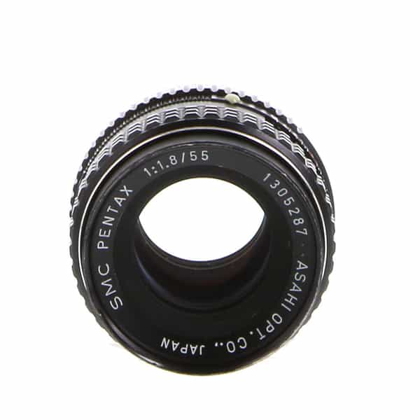 Pentax 55mm F/1.8 SMC K Mount Manual Focus Lens {52} at KEH Camera