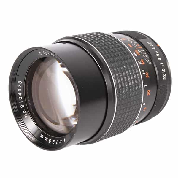 Miscellaneous Brand 135mm F/2.8 MC Manual Focus Lens For Pentax K Mount {58}