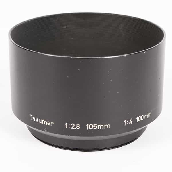 Pentax Lens Hood Takumar 1:2.8 105mm, 1:4 100mm, Round, Metal (49mm Thread)
