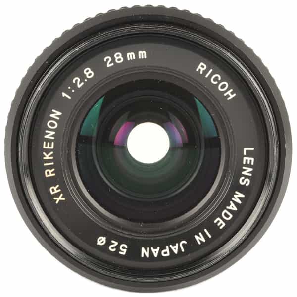 Ricoh 28mm F/2.8 Rikenon XR Manual Focus Lens For Pentax K Mount {52}