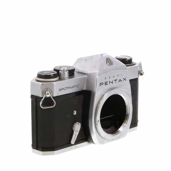 Pentax Spotmatic SP (Asahi) M42 Mount 35mm Camera Body, Chrome at
