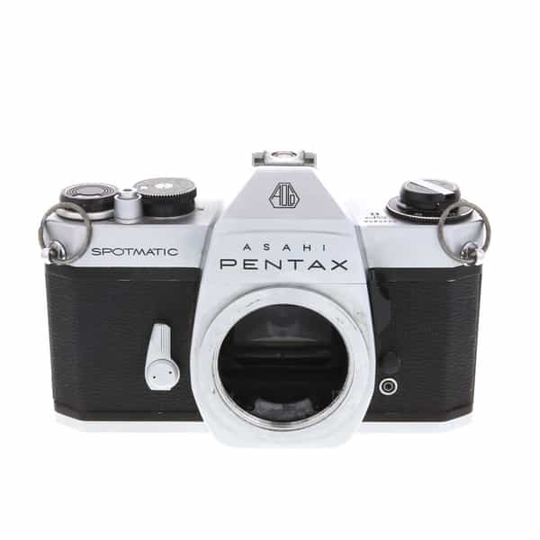 Pentax Spotmatic SP II (Asahi) M42 Mount 35mm Camera Body, Chrome