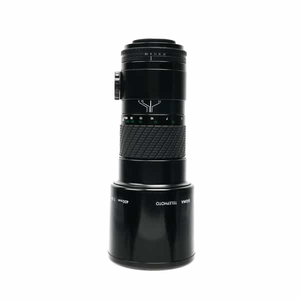 Sigma 400mm f/5.6 Manual Focus Lens for M42 Screw Mount, Black {72}