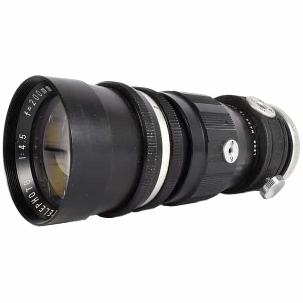 Miscellaneous Brand 200mm F/4.5 Preset M42 Screw Mount Manual Focus Lens {55}
