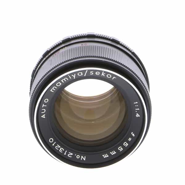 Mamiya/Sekor 55mm f/1.4 Auto M42 Screw Mount Manual Focus Lens {55
