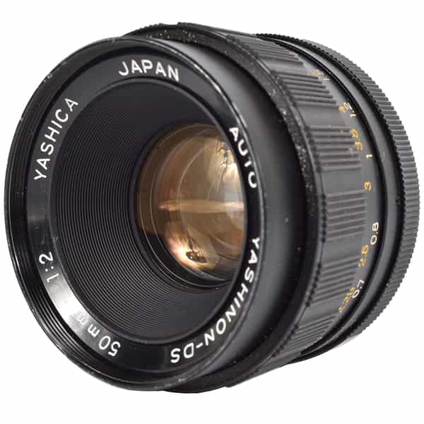 Yashica 50mm f/2 Yashinon-DS M42 Screw Mount Lens {52}