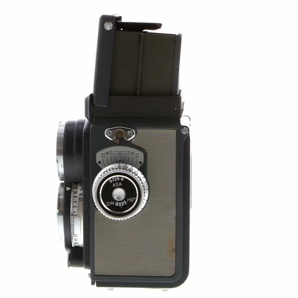 Rollei Baby Rolleiflex 4X4 Medium Format TLR Camera, Gray at KEH Camera