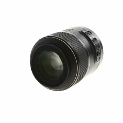 Nikon AF-S NIKKOR 105mm f/2.8 G Micro ED VR Autofocus IF Lens {62} - With  Caps and Hood - LN-
