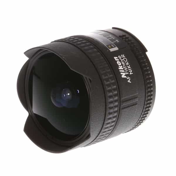 Nikon AF NIKKOR 16mm f/2.8 D Fisheye Autofocus Lens {Rear Bayonet 