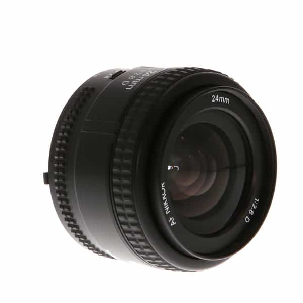 Nikon AF NIKKOR 24mm f/2.8 D Autofocus Lens {52} - With Caps - EX