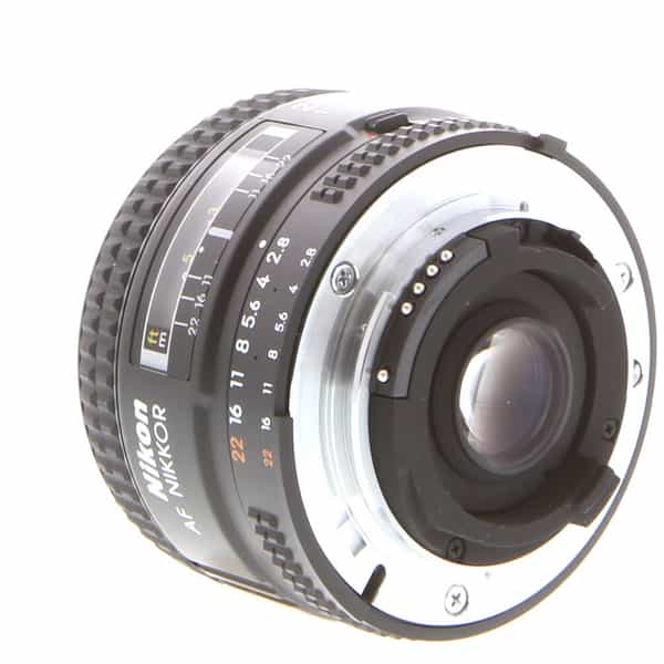 Nikon AF NIKKOR 28mm f/2.8 D Autofocus Lens {52} - With Caps - EX