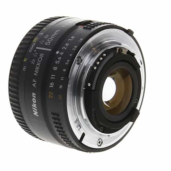 Nikon AF NIKKOR 50mm f/1.8 D Autofocus Lens {52} - With Caps - EX
