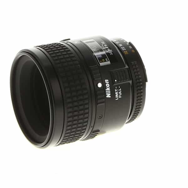 Nikon AF NIKKOR 60mm f/2.8 D Micro Autofocus Lens {62} - With Caps - EX