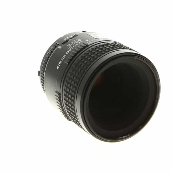 Nikon AF NIKKOR 60mm f/2.8 D Micro Autofocus Lens {62} - With Caps, Hood -  EX+