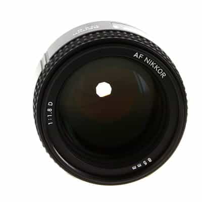 Nikon AF NIKKOR 85mm f/1.8 D Autofocus Lens {62} at KEH Camera