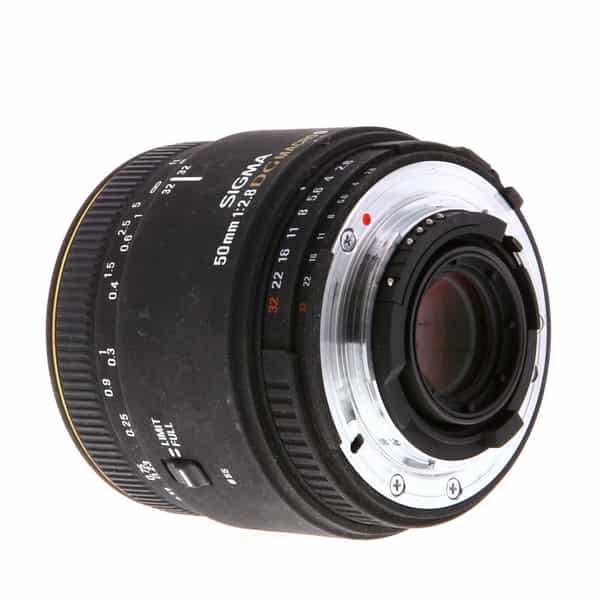 Sigma 50mm f/2.8 EX D DG Macro Autofocus Lens for Nikon {55} at 