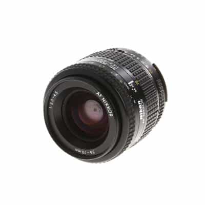 Nikon AF NIKKOR 35-70mm f/3.3-4.5 Autofocus Lens {52} Late Version - With  Caps - EX
