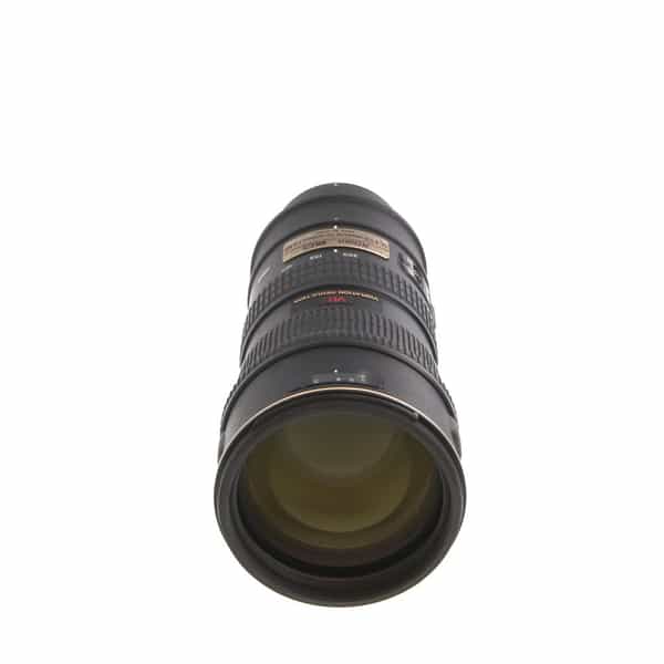 Nikon AF-S NIKKOR 70-200mm f/2.8 G ED VR Autofocus IF Lens, Black 