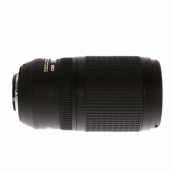 Nikon AF-S NIKKOR 70-300mm f/4.5-5.6 G ED VR Autofocus IF Lens {67} - With  Case and Caps - EX+
