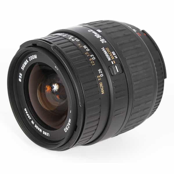 Sigma 28-80mm F/3.5-5.6 II Macro Aspherical Autofocus Lens For Nikon {55}