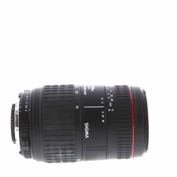 Sigma 70-300mm f/4-5.6 D DL Macro Super Autofocus Lens for Nikon F 
