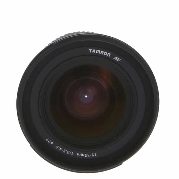 Tamron 19-35mm F/3.5-4.5 Autofocus Lens For Nikon {77} A10 - With Caps - EX+