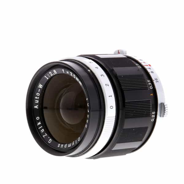 Olympus 25mm f/2.8 G. Zuiko Auto-W FT Lens for Olympus PEN Film 