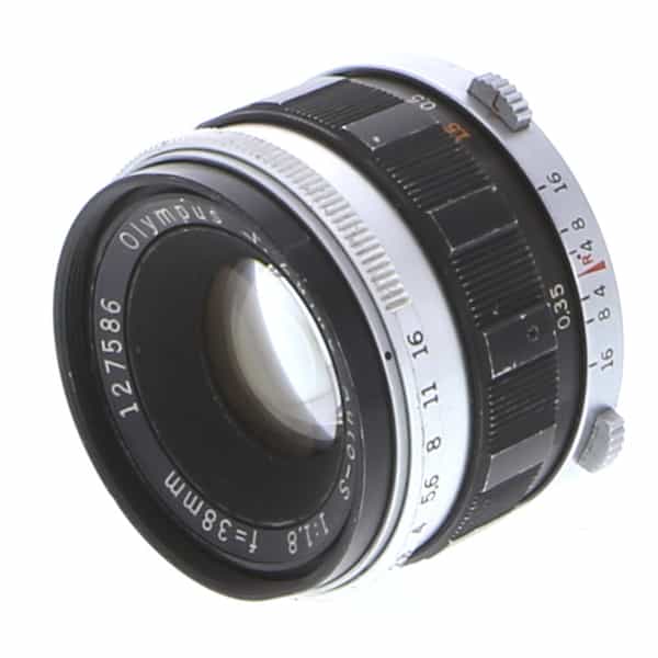 Olympus 38mm f/1.8 F. Zuiko Auto-S F Lens for Olympus PEN Film