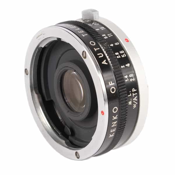 Kenko 2X Auto Teleplus Teleconverter for Olympus PEN Film Cameras & Lenses