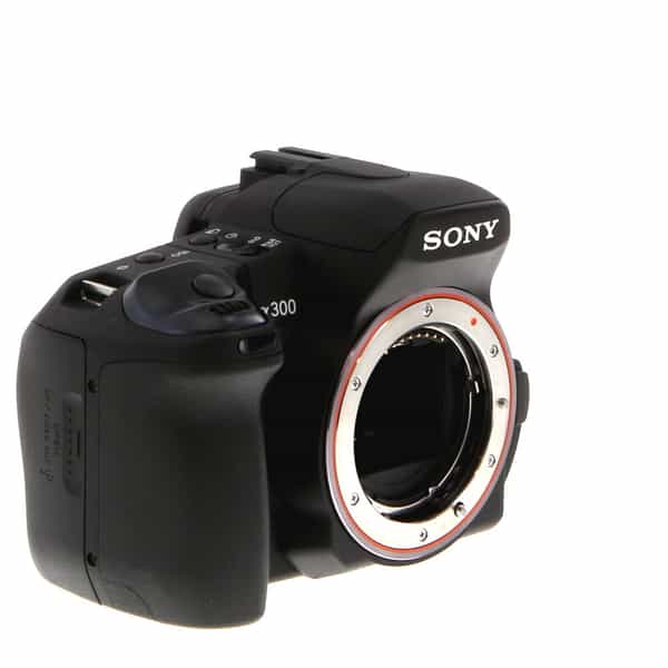 Sony Alpha a300 DSLR Camera Body, Black {10.2MP} at KEH Camera