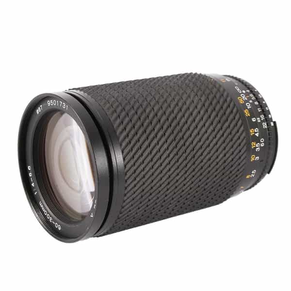 Tokina 60-300mm F/4-5.6 SZ-X Macro AIS Manual Focus Lens For Nikon {67}