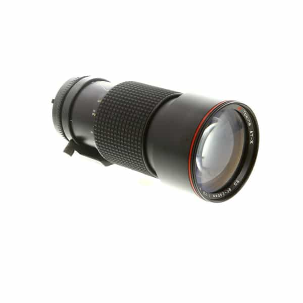 Tokina 80-200mm F/2.8 SD AT-X AIS Manual Focus Lens For Nikon {77} - UG