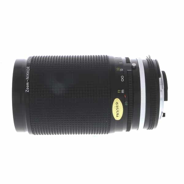 Nikon 35-200mm f/3.5-4.5 Zoom-NIKKOR Macro AIS Manual Lens {62} - With Caps  - EX+