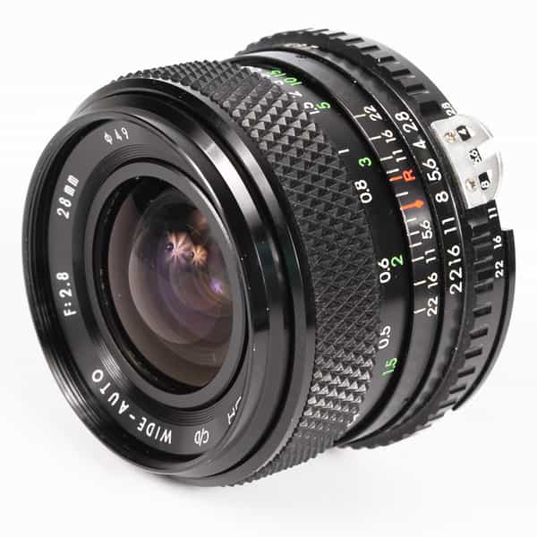 Soligor 28mm F/2.8 C/D AI Manual Focus Lens For Nikon {49}