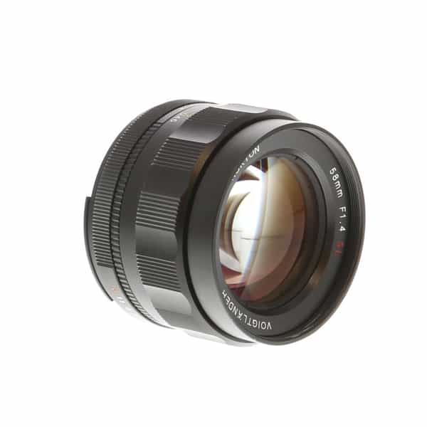 Voigtlander 58mm f/1.4 Nokton SL (II) Manual Focus Lens for Nikon 