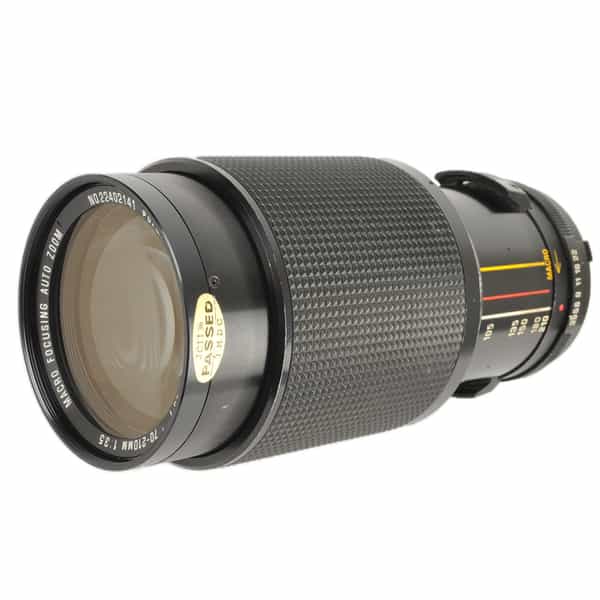Vivitar 70-210mm f/3.5 Series 1 Macro Manual Focus Lens for Minolta MC-Mount {67}