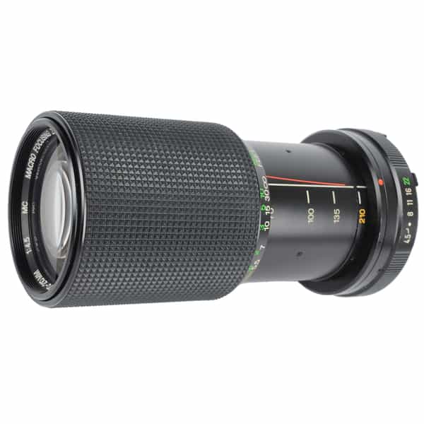 Vivitar 70-210mm F/4.5 Macro Manual Focus Lens For Minolta MC Mount {52}
