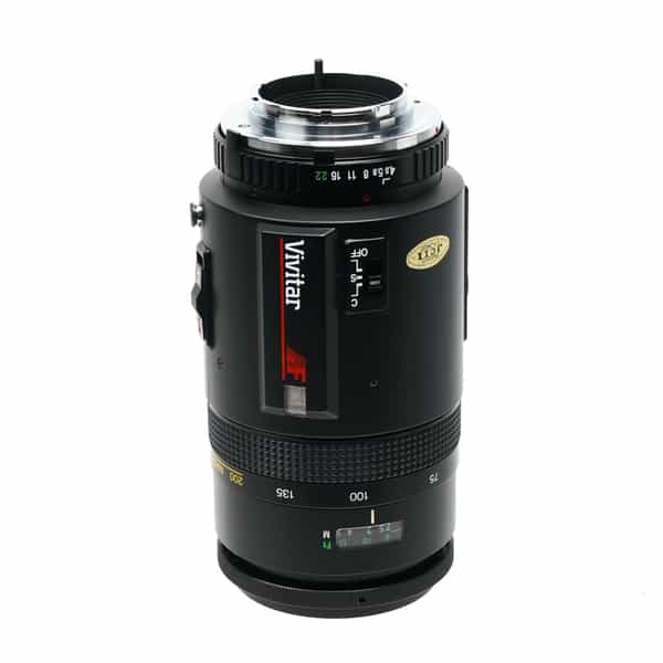 Vivitar 75-200mm F/4.5 Macro AF (for Manual Focus Bodies - Uses 3/AAA) Manual Focus Lens For Minolta MD Mount {58}