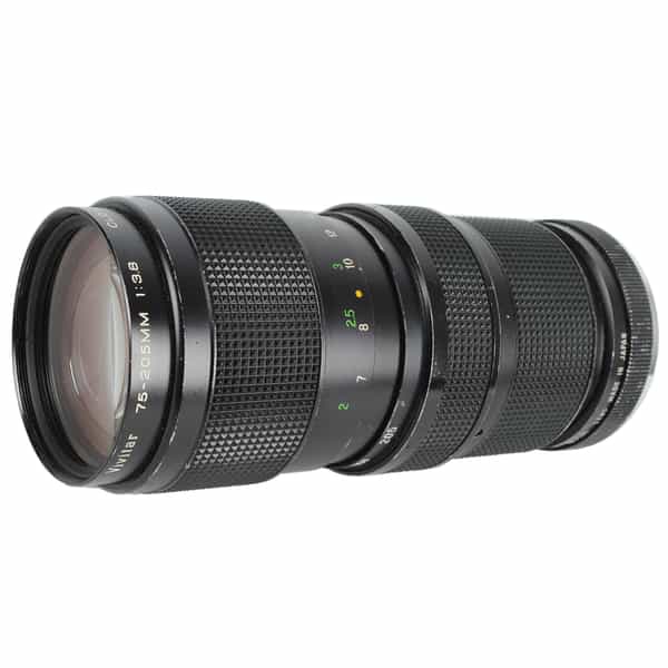 Vivitar 75-205mm F/3.8 Macro 2-Touch Manual Focus Lens For Minolta MC Mount {58}
