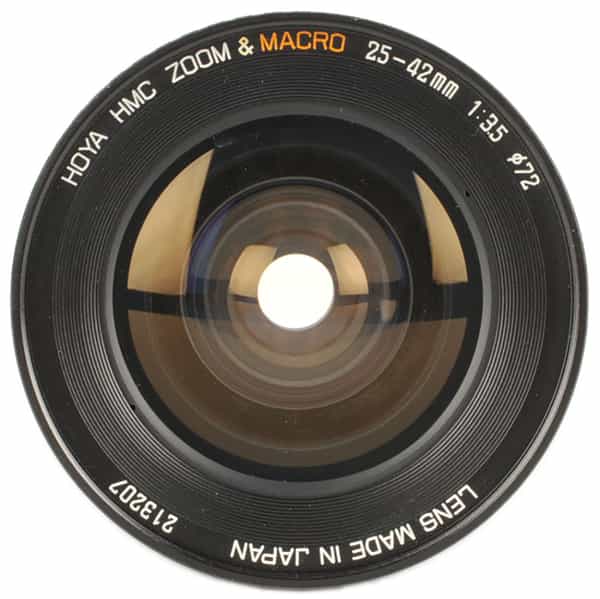 Hoya 25-42mm F/3.5 Macro HMC Manual Focus Lens For Minolta MC Mount {72}