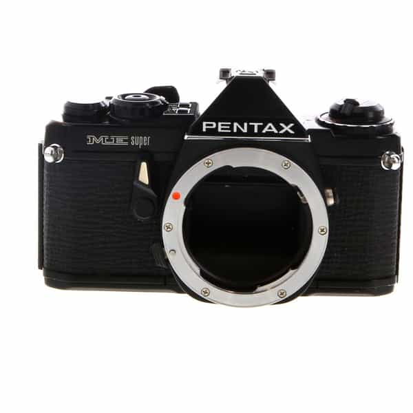 Pentax ME Super 35mm Camera Body, Black - Engraved - AI