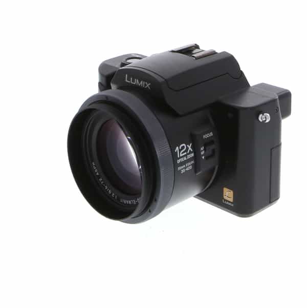 Reusachtig ontploffing inval Panasonic Lumix DMC-FZ10 Digital Camera Black {4MP} at KEH Camera