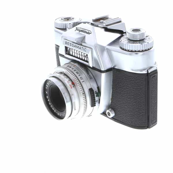 Voigtlander Bessamatic Camera, With 50mm f/2.8 Color-Skopar X Lens