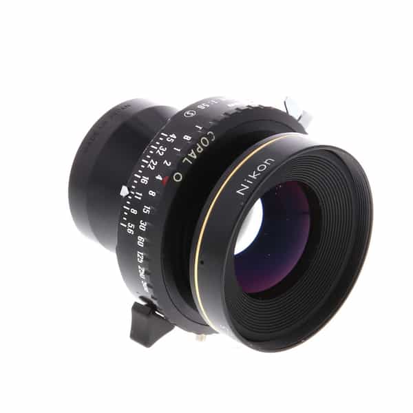Nikon 120mm f/5.6 Nikkor AM* ED BT Copal 0 (35MT) 4x5 Lens at KEH